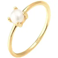 Elli Ring 'Pearl' guld / pärlvit