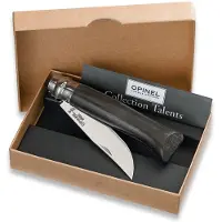 Opinel 8 Ebony Wgift Box Fickkniv