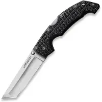 Cold Steel Large Voyager Tanto Point Plain - AUS10A