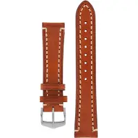 Hirsch Liberty brun armband 1090 02 70 22mm