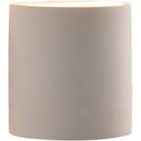 LINDBY Vägglampa , Krista, dimbara, Vit, Vardagsrum, Gips / lera, Modern
