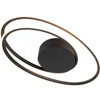 QAZQA Design taklampa svart inkl LED 3-stegs dimbar - Rowan