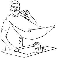 InnovaGoods skäggsamlare