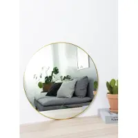 House Nordic Miroir rond Daisy Laiton
