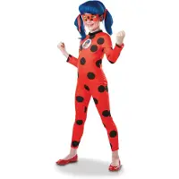 Miraculous Nyckelpiga Tikki Klassisk Flickdräkt