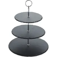 Artesà Skifferbricka 3 Runda Höjder