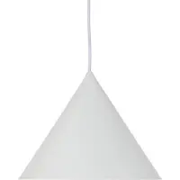 Frandsen Design pendellampa Benjamin, dimbar, Vitt / opal, Vardagsrum / matsal, Metall, Design, Pendellampa