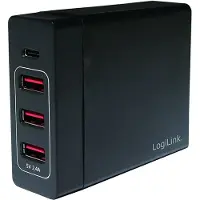 Logilink PA0122, Indendørs, USB, 5 V, Sortera