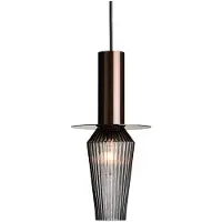 Design By Us Design pendellampa Harakiri, dimbar, Brun / rost, Vardagsrum / matsal, Glas, Design, Pendellampa