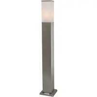 QAZQA Modern utomhusvägglampa stål 80 cm IP44 - Malios