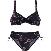 LASCANA Bikini 'Wire Osaka' svart