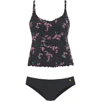 LASCANA Tankini rosa / svart