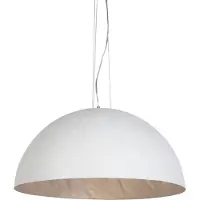 QAZQA Modern Hänglampa Vit 70 cm - Magna