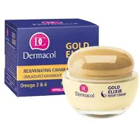 Dermacol Gold Elixir återuppbyggande kaviar nattkräm 50 ml
