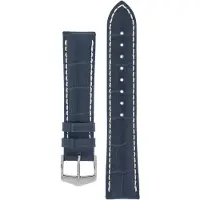 Hirsch Modena blå klockarmband 1030 28 80 24mm