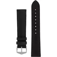 Hirsch Merino svart klockarmband 012 06 0 50 20mm