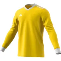 Adidas Matchtröja Tabela 18 - Gul/Vit Långärmad Barn, storlek 116 cm