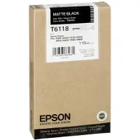 Epson T6118 mattsvart bläckpatron (original)