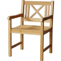 Cinas Rosenborg karmstol teak