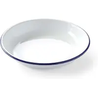 Super Merchant Djup tallrik, vit emaljerad, diameter 220 mm, Hendi 621264