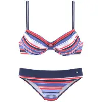 s.Oliver Bikini blå / röd / vit