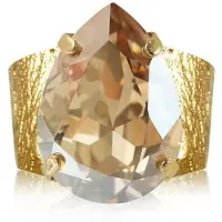 Caroline Svedbom Classic Drop Ring Gold Golden Shadow - Stjärnurmakarna