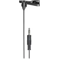 Audio-Technica ATR-3350X, Lavaliermikrofon/mygga, Rundtagande, Kabel, 3,5 mm (1/8 tum), Svart, 6 m