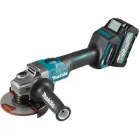 Makita GA005GM201, 8500 rpm, 12,5 cm, Batteri, 4 At, 3,6 kg, Borstlös motor