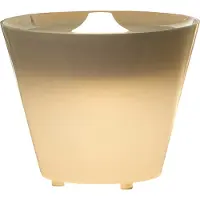 Rotaliana Bordslampa , MultiPot+, dimbara, Vit, Vardagsrum, Plast, Design