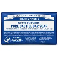 Dr Bronner's BarSoap Peppermint 140 g