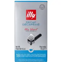 Illy E.S.E.-kaffepads koffeinfritt (Decaf) 18 st