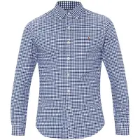 Ralph Lauren för män. 710549084010 Oxford-sportskjorta med smal passform blå (S), Casual, Bomull, Klassisk, Lång ärm