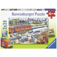 Ravensburger Pussel - Centralstation 2x24 bitar - 09191