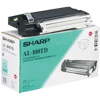 Sharp AL-100TD svart toner/developer (original)
