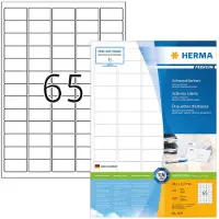 Herma Adressetiketter A4 | 38,1 x 21,2mm | Premium 4254 | vit | 6.500st