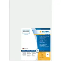 Herma Special - Polyetylen (PE) - matt - extra kraftigt självhäftande lim - vit - A3 (297 x 420 mm) 40 etikett (er) (40 ark x 1) filmetiketter