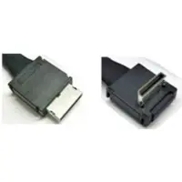 Intel OCuLink Cable Kit AXXCBL600CVCR - Intern SAS-kabel - 4i MiniLink SAS (SFF-8611) (hane) rak till 4i MiniLink SAS (SFF-8611) (hane) högervinklad - 60 cm