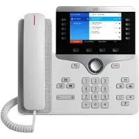 Cisco IP Phone 8841 - VoIP-telefon - SIP, RTCP, RTP, SRTP, SDP - 5 rader - vit
