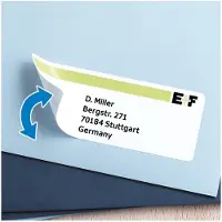 Herma Avtagbara etiketter A4 | 96 x 50,8mm | 4349 | vit | 250st