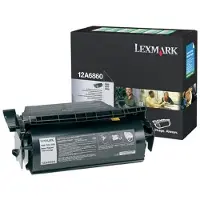 Lexmark 12A6860 svart toner (original)