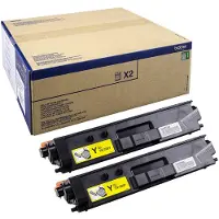 Brother Tn329y Toner 2 Enheter