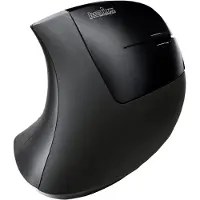 Perixx Perimice -713 Ergonomisk mus Trådlös Optisk Svart 6 Knappar 2000 dpi Ergonomisk