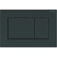 Geberit Sigma30 serviceplatta - 246x164x12mm djup svart RAL 95
