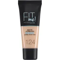 Maybelline Fit Me Matte + Poreless Foundation - 124 Soft Sand