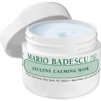 Mario Badescu Azulene Calming Mask Clay Ansiktsmask Hudvrd Idealisk fr alla hudtyper Pore Minimizer Clay Mask med extrakt av olivblad E-vitamin