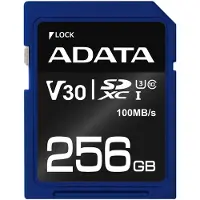 ADATA Premier Pro - Flash-minneskort - 256 GB - Video Class V30 / UHS-I U3 / Class10 - SDXC UHS-I