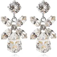 Caroline Svedbom Mini Dione örhängen crystal rhodium