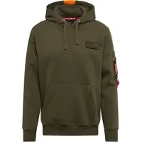 Alpha industries Red Stripe Huvtröja