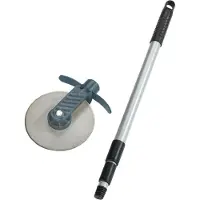 Wenko 88231500, Rostfritt stål, Plast, Svart, Grå, 139 cm, 55 mm, 150 mm
