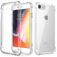Mtp Products Rep-Resistant iPhone 7/8/SE (2020)/SE (2022) Hybrid Skal - Kristallklar